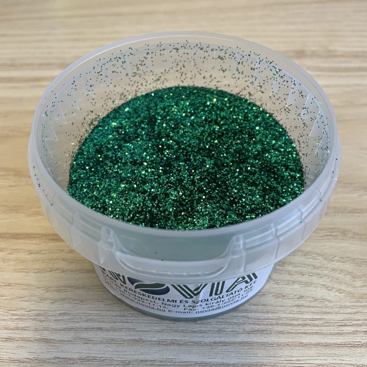 Alu flitter - Kelly Green 0,4 mm (2501-26-3 hex )