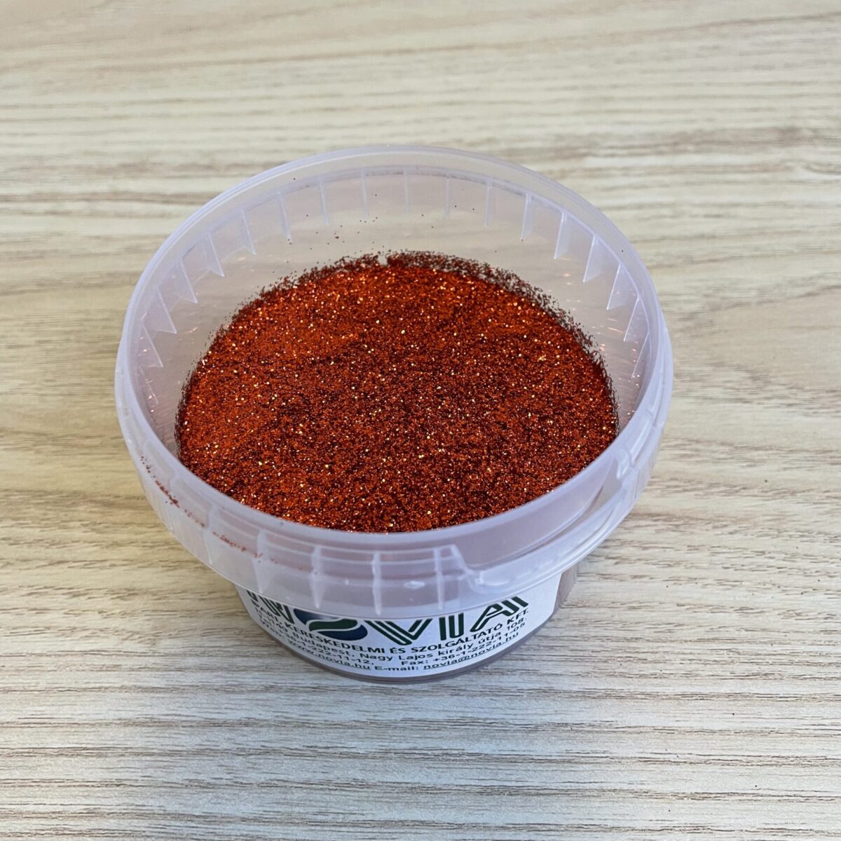 Alu flitter - Narancs 0,2 mm (2510-78-3hex)